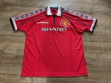 Manchester United 1999 Treble Winners Home Shirt