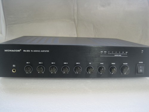 Monacor 312 120w channel - monacor, pa-312