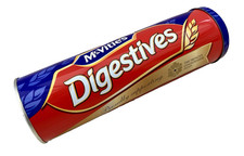 McVitie's Digestives Round Cylinder Tube Biscuit Tin Princes Countryside Fund