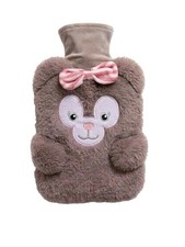 Hot water bottle with - water,