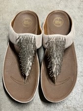 Fitflop Cha Cha Silver beaded