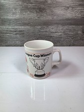 Vintage Nottingham Forest Mug 1979, european & league cup double winners mug