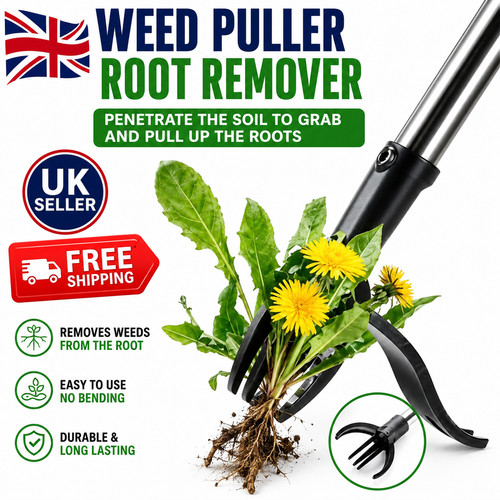 Manual stand weeder puller - stand,