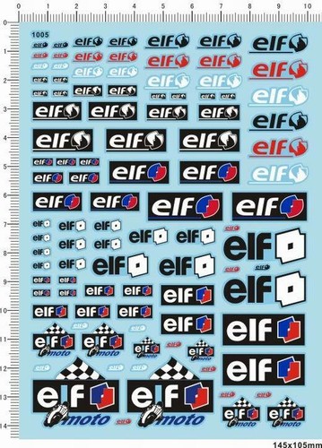 Water slide decals - water, 1/18