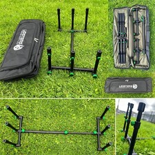 Lidsters GRAND Aluminium Rod Pod GREEN Screws Fully Adjustable Carp Fishing