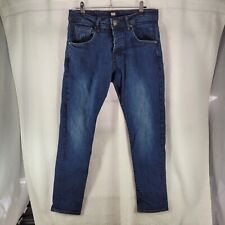 883 police Cassady Jeans Mens Size 30 W 30 L Blue Dark Wash Tapered Regular