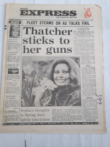Daily express newspaper - daily, 14