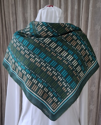 Vintage jaeger silk scarf - jaeger, in