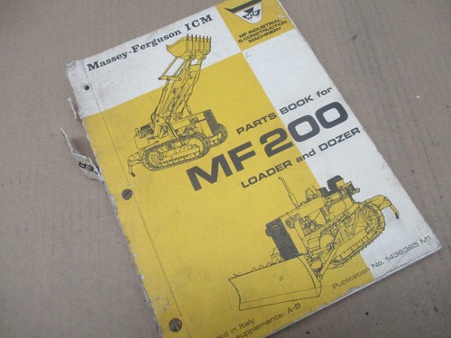 Massey ferguson mf200 loader - massey,