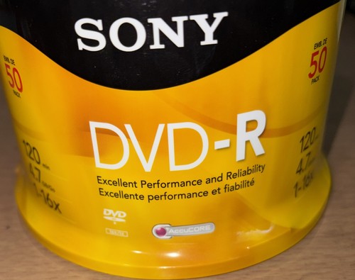 Sony dvd pack blank discs - sony,