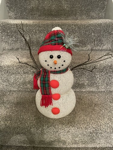 Retro stand snowman christmas - retro,
