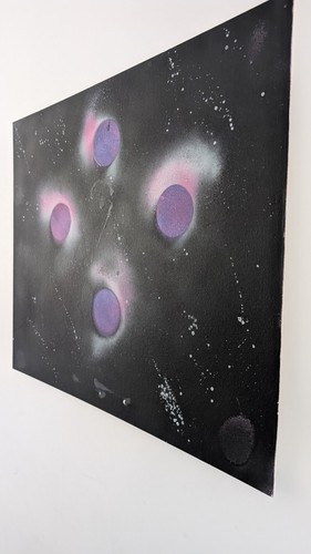 Original abstract spray - original,