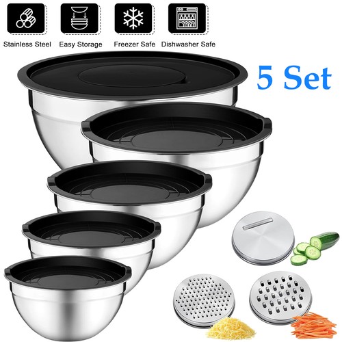 Stainless steel mixing bowls - stainless,