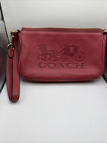 Coach corner zip - corner, wristlet