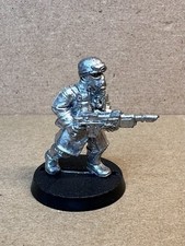 Warhammer 40K 1999 Metal Astra Militarum Armageddon Steel Legion Trooper 4