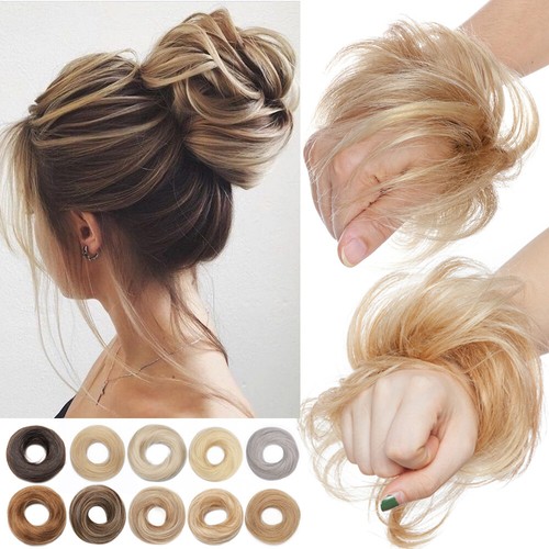 Clearance messy real - clearance, bun