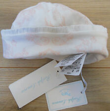 Ralph Lauren baby girl white pink hat bonnet head 41 cm 0-3 m BNWT