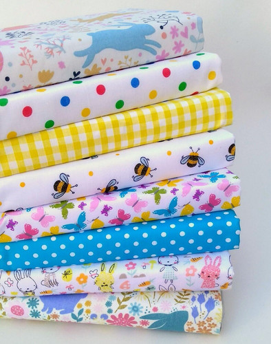 Easter fabric bundle fat - easter,