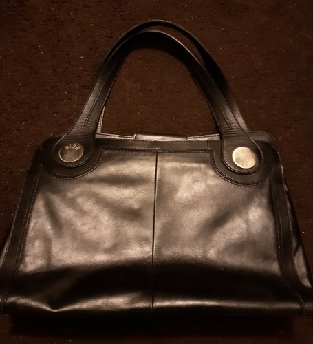 Ri2k black leather handbag - ri2k,