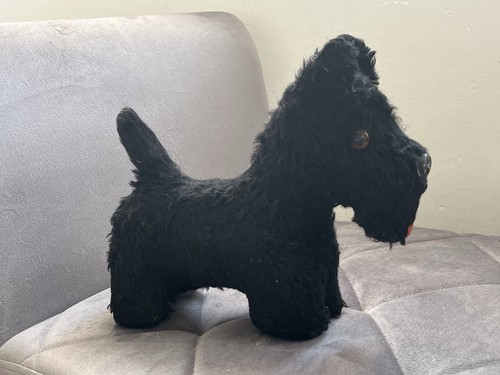 1930 straw filled scottie - 1930,