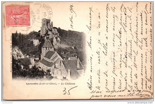 Lavardin le chateau - 41, chateau.
