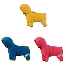 DogRaincoat Step In 4Leg Dog