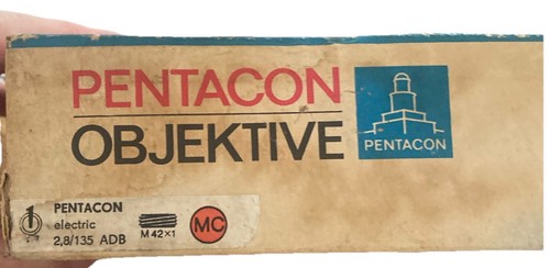 Pentacon objektive 135 - pentacon,