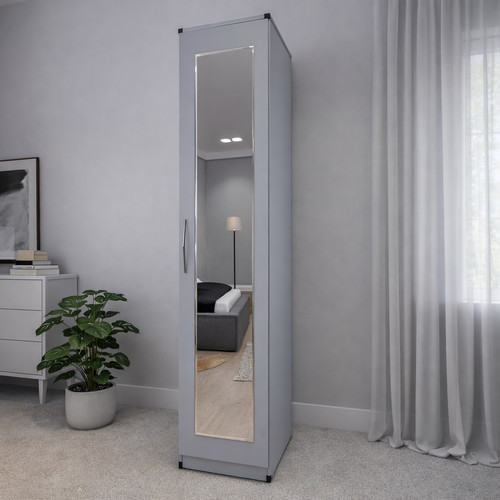 Door lady wardrobe with - lady,