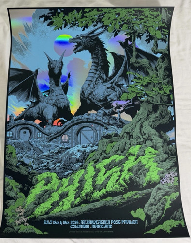 Phish poster foil 2026 - phish,