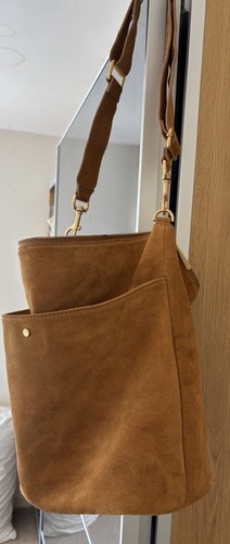 Jigsaw suede carter - hobo, bag