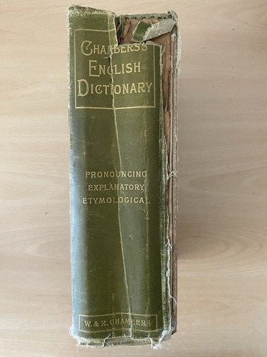 Chambers english dictionary - english,