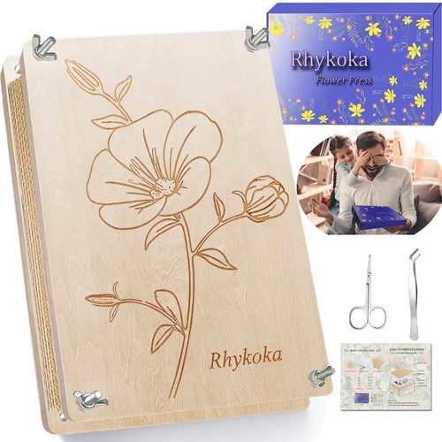 Rhykoka large flower press kit - rhykoka,