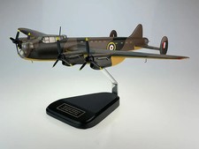 BRAVO DELTA MODELS - PROTOTYPE AVRO LANCASTER - WOODEN DESK DISPLAY - 1/57 scale
