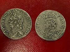 OLIVER CROMWELL SHILLING 1658