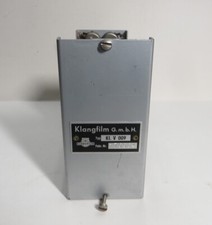 One Klangfilm Kl V 009 vintage amplifier.