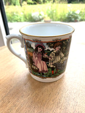 ROYAL WORCESTER PORCELAIN BIRTHDAY MUG SATURDAY'S CHILD WORKS HARD FOR A LIVING