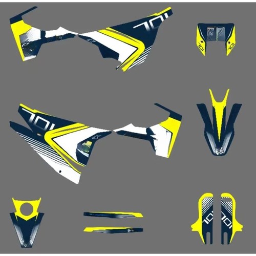 Motorcycle graphics kit decals - graphics,