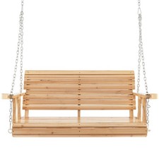 149cm Wooden Porch Swing with