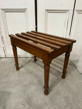 Vintage Victorian Luggage Rack Stand