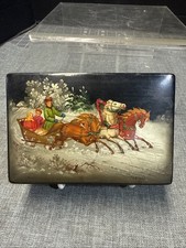 Vintage Russian Lacquer Box