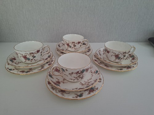 Minton bone china trios - bone,