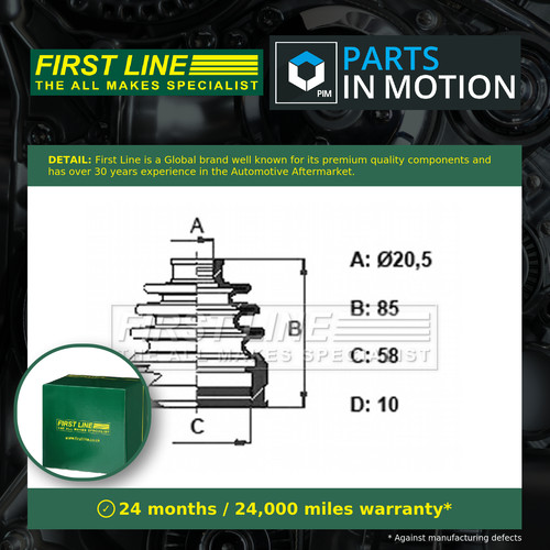 Joint boot fits - joint, suzuki