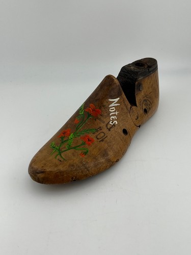 Vintage 1980s wooden shoe - 1980s, last
