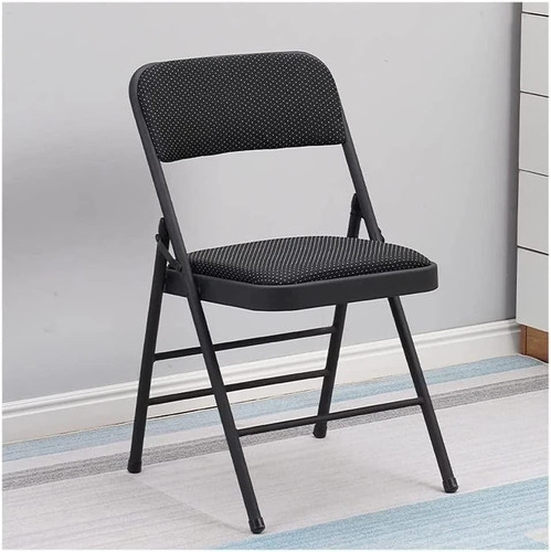 Padded folding chair metal - padded,
