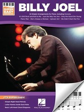 Billy Joel - Super Easy Songbook Piano Book [Softcover]