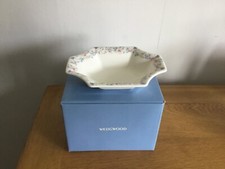 Vintage Wedgewood ‘Angela’ Bone China Tray Scolloped - NEW