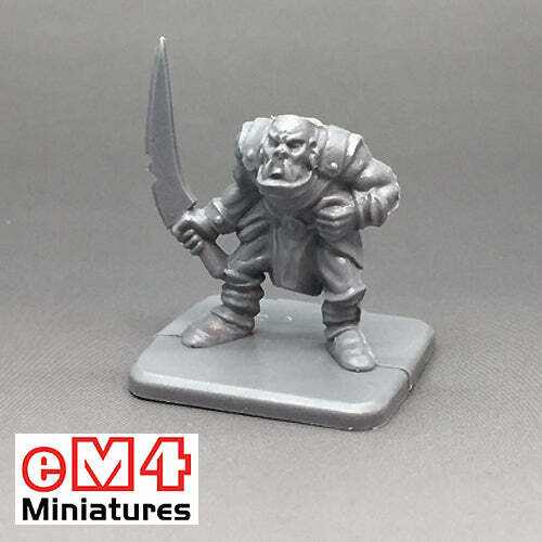 Orc with sword plastic - orc, x
