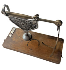 Ashworth Burnley Speedy Moisture Tester Scales with Aluminium Advertising Sign