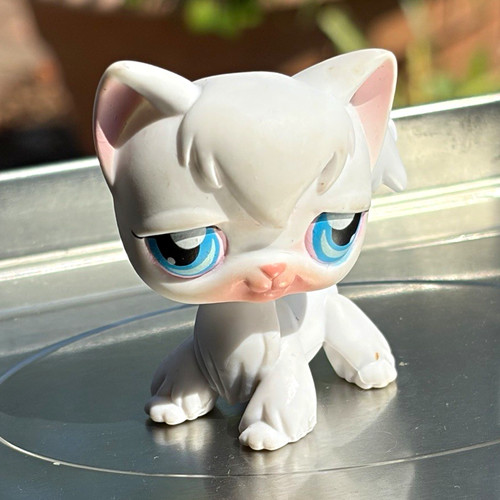 Littlest pet shop white - littlest, cat