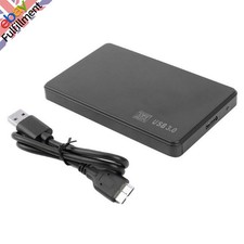 Portable External Hard Drive Case SATA USB 3.0 Storage Device Computer Laptop